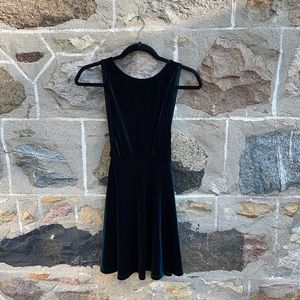 American Apparel Velvet Dress